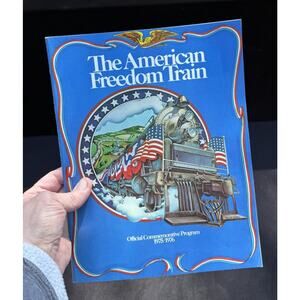 The American Freedom Train Official Commemorative Program 1975/1976 RAILROAD -6